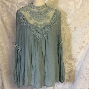 She sky blouse